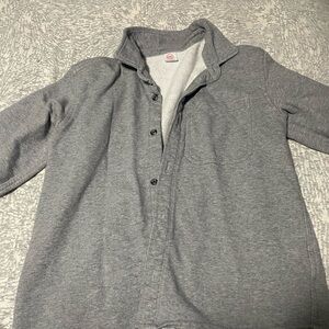 Wonder Nation Gray Button Down Shirt